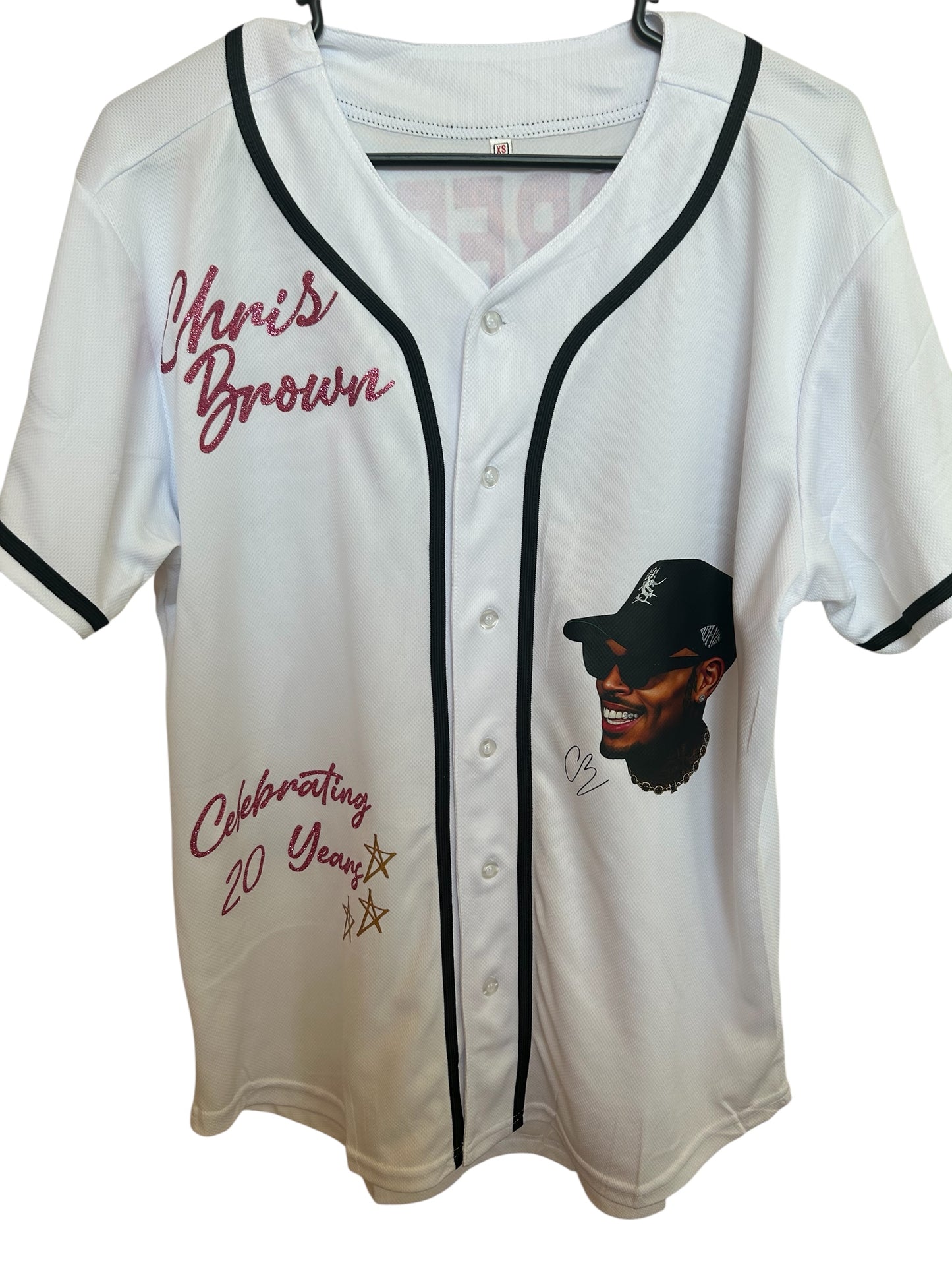 Chris Brown Jersey-White