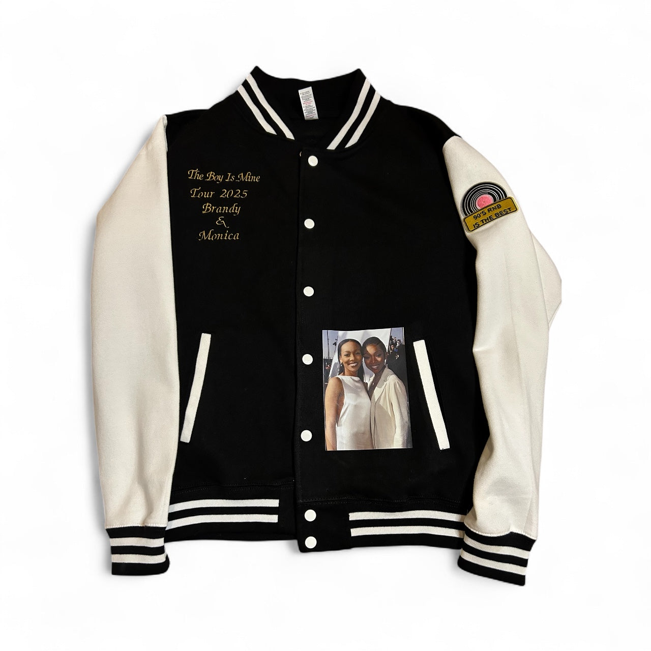 The Boy Is Mine Letterman Jacket ( With 90's pic in front)